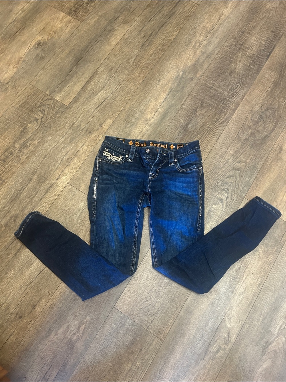 Rock revival skinny jeans size 27